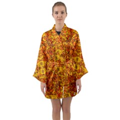 New Arrivals-b-6 Long Sleeve Satin Kimono by ArtworkByPatrick