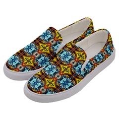 Na B 8 Men s Canvas Slip Ons by ArtworkByPatrick