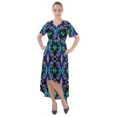 New Arrivals-b-10 Front Wrap High Low Dress by ArtworkByPatrick