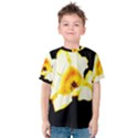 Yellow and Orange Tulip Kids  Cotton Tee View1