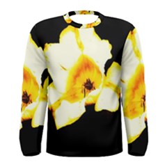 Yellow And Orange Tulip Men s Long Sleeve Tee