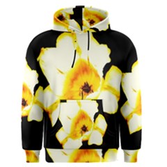 Yellow And Orange Tulip Men s Pullover Hoodie