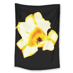 Yellow And Orange Tulip Large Tapestry