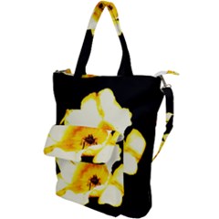 Yellow And Orange Tulip Shoulder Tote Bag by okhismakingart