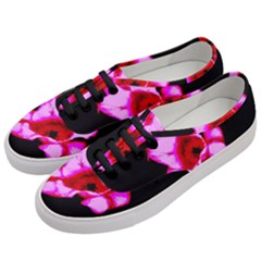 Pink And Red Tulip Women s Classic Low Top Sneakers by okhismakingart