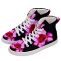 Pink and Red Tulip Women s Hi-Top Skate Sneakers View2