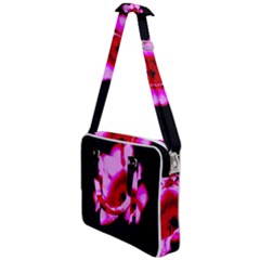 Pink And Red Tulip Cross Body Office Bag