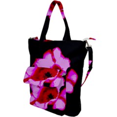 Pink And Red Tulip Shoulder Tote Bag by okhismakingart