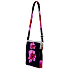 Pink And Red Tulip Multi Function Travel Bag by okhismakingart