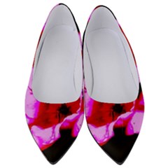 Pink And Red Tulip Women s Low Heels by okhismakingart