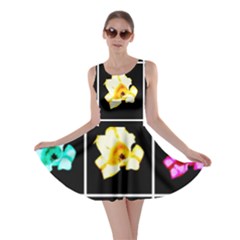 Tulip Collage Skater Dress by okhismakingart