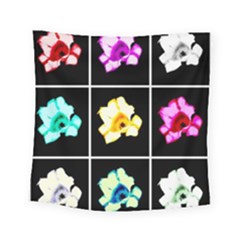 Tulip Collage Square Tapestry (small)