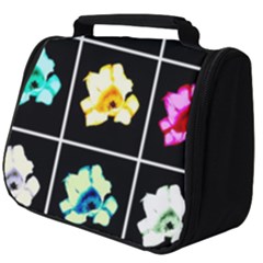 Tulip Collage Full Print Travel Pouch (big) by okhismakingart