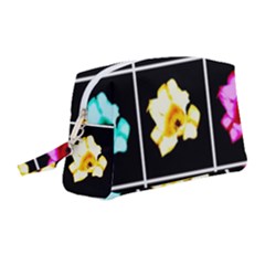 Tulip Collage Wristlet Pouch Bag (medium)