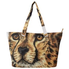 Cheetah Full Print Shoulder Bag