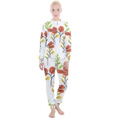 Tree Autumn Forest Landscape Women s Lounge Set by Mariart