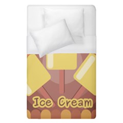 Cream Sweet Icecream Duvet Cover (single Size) by Bajindul