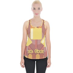 Cream Sweet Icecream Piece Up Tank Top by Bajindul