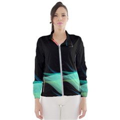 Flower 3d Colorm Design Background Women s Windbreaker by HermanTelo