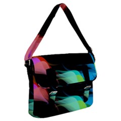 Flower 3d Colorm Design Background Buckle Messenger Bag by HermanTelo