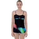 Flower 3d Colorm Design Background Babydoll Tankini Set View1