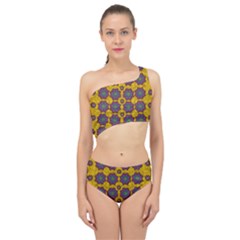 Bohemian Rare  Fantasy Flowers In The Festive Sun Spliced Up Two Piece Swimsuit by pepitasart