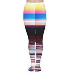 Lake Sea Water Wave Sunset Tights by HermanTelo