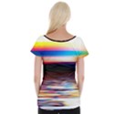 Lake Sea Water Wave Sunset Cap Sleeve Top View2