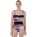 Lake Sea Water Wave Sunset Sweetheart Tankini Set View1