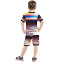 Lake Sea Water Wave Sunset Kids  Tee and Shorts Set View2