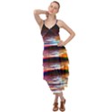 Lake Sea Water Wave Sunset Layered Bottom Dress View1