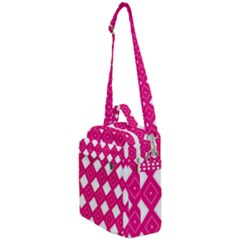 Backgrounds Pink Crossbody Day Bag