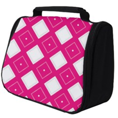 Backgrounds Pink Full Print Travel Pouch (big) by HermanTelo