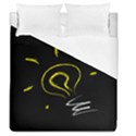 Bulb Light Idea Electricity Duvet Cover (Queen Size) View1