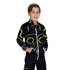 Bulb Light Idea Electricity Kids  Windbreaker