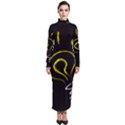 Bulb Light Idea Electricity Turtleneck Maxi Dress View1