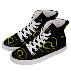 Bulb Light Idea Electricity Women s Hi-top Skate Sneakers