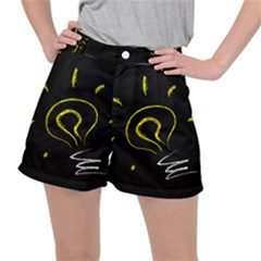 Bulb Light Idea Electricity Ripstop Shorts by HermanTelo