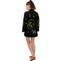 Bulb Light Idea Electricity Long Sleeve Kimono View2