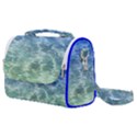 Water Blue Transparent Crystal Satchel Shoulder Bag View1