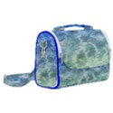 Water Blue Transparent Crystal Satchel Shoulder Bag View2