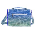 Water Blue Transparent Crystal Satchel Shoulder Bag View3