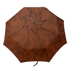 Fur Skin Bear Folding Umbrellas