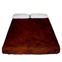 Fur Skin Bear Fitted Sheet (king Size)