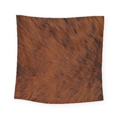 Fur Skin Bear Square Tapestry (small)