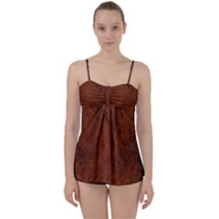 Fur Skin Bear Babydoll Tankini Set