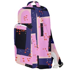 Vibrant Tropical Dot Patterns Double Compartment Backpack by Vaneshart