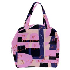 Vibrant Tropical Dot Patterns Boxy Hand Bag by Vaneshart