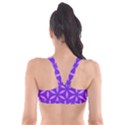 Pattern Texture Backgrounds Purple Plunge Bikini Top View2