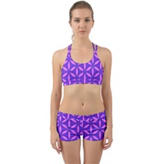 Pattern Texture Backgrounds Purple Back Web Gym Set